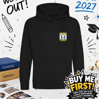 Black Grange Leavers 27 Hoodie (Must order before ordering coloured hoodie)