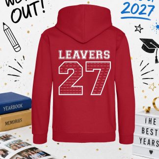 Camperdown Leavers 27 Hoodie (All Colours - White Print)
