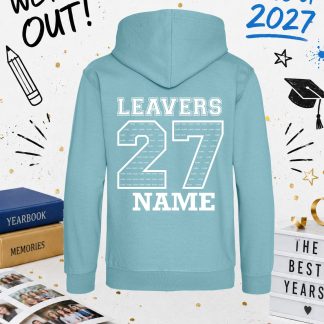 Additional Downfield Leavers 27 Hoodie (White Print)