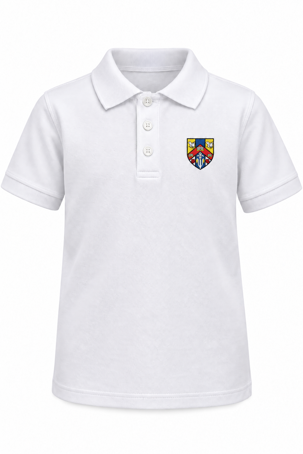 Clepington PS - White Polo Shirt